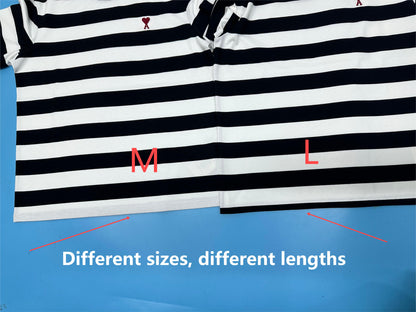 탑아미 / 아미 스몰로고 단가라 반팔티