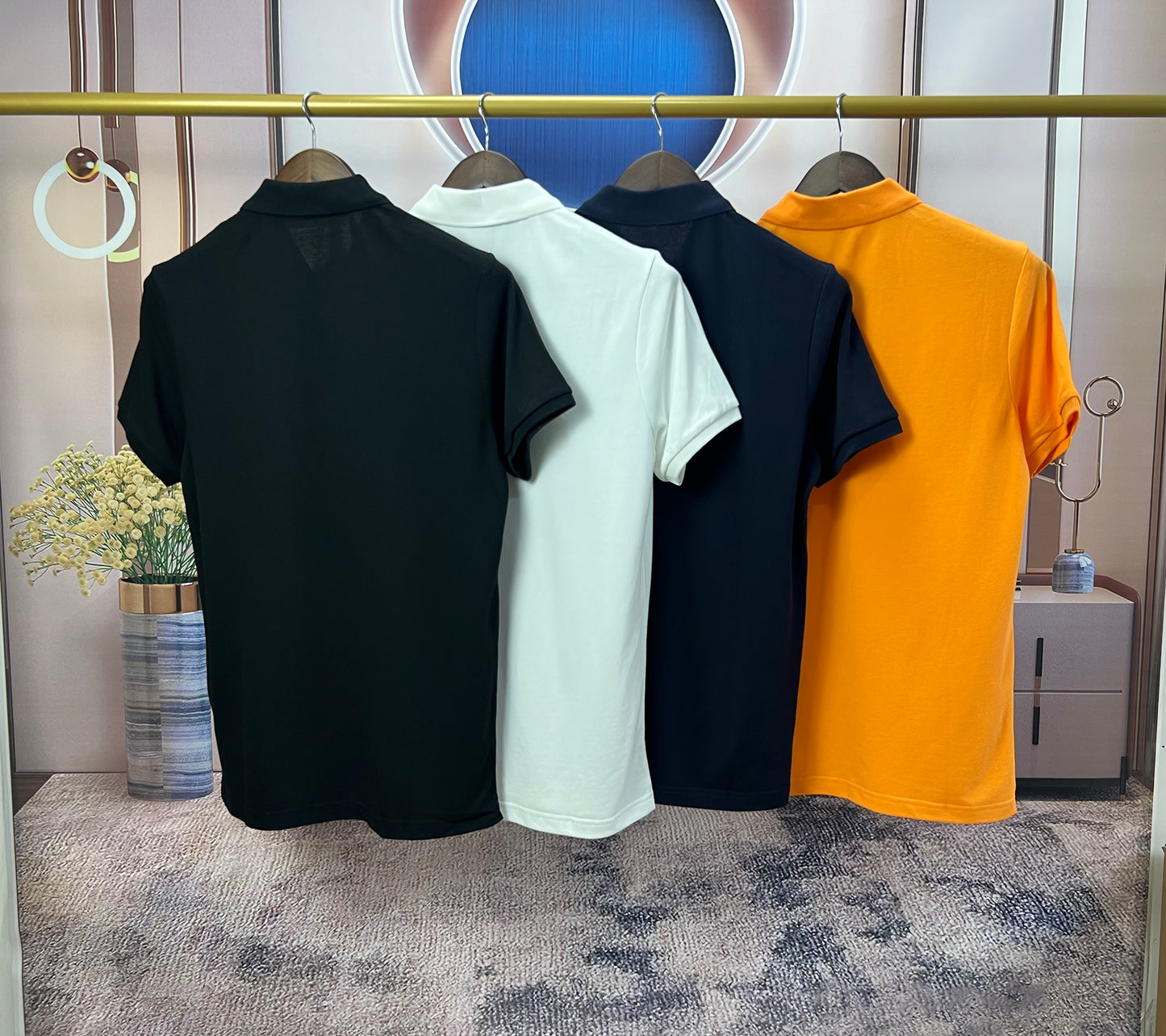 탑몽클 / MC Webbing 장식 폴로