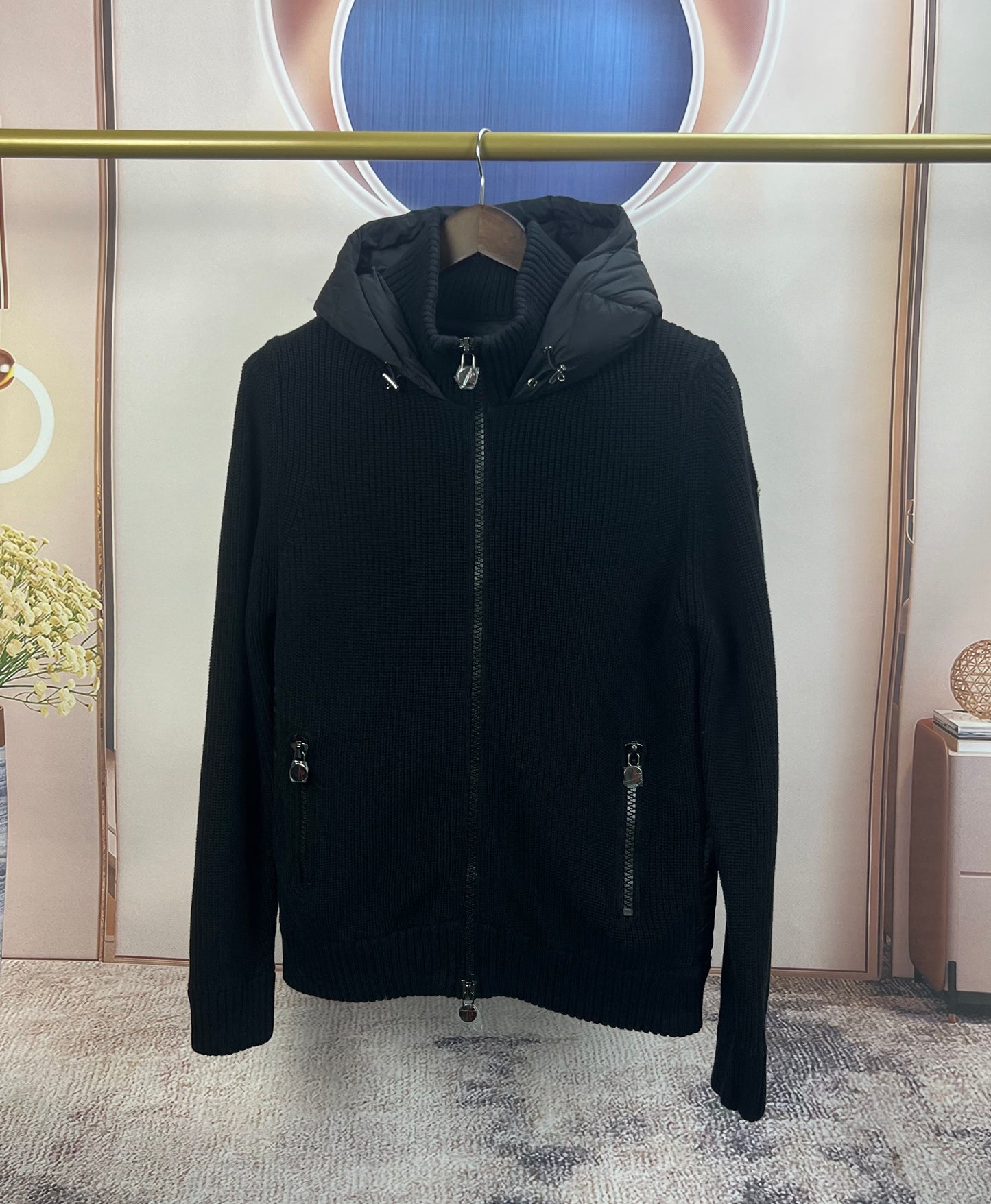 탑몽클  / MC 빈티지 니트 다운