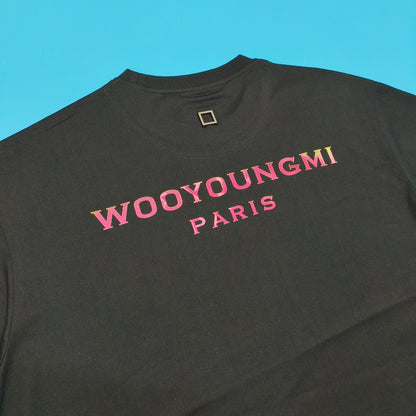 탑우영미 / 우영미 반팔티 , 홀로그램 로고 티셔츠