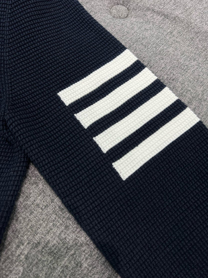 대리석 / 톰브라운 사선 완장 와플 후드 집업