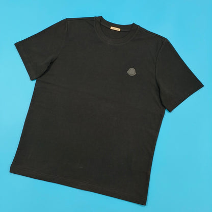 탑몽클X  / MC 가죽 로고 티셔츠