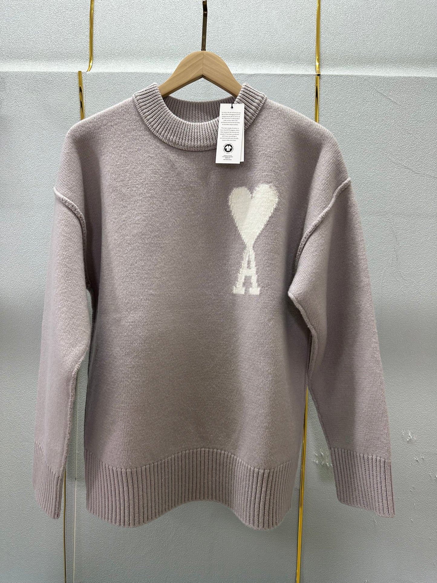 탑아미 / 아미 메리노울  라운드 스웨터