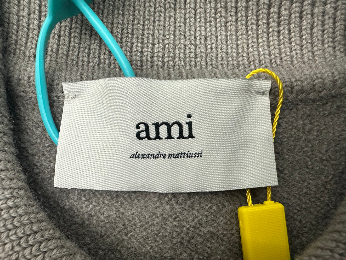 탑아미 / 아미 알파카 라운드 니트 알파카 스웨터