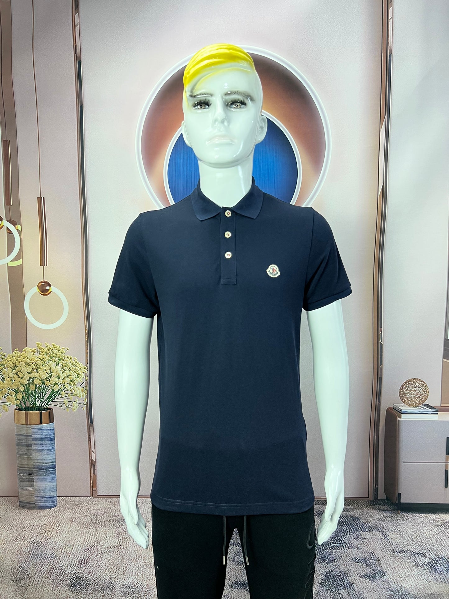 탑몽클 / MC Webbing 장식 폴로