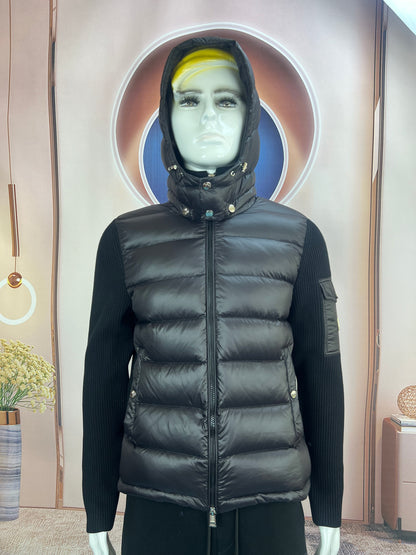 탑몽클 / MC 모자 스트라이프 맨투맨