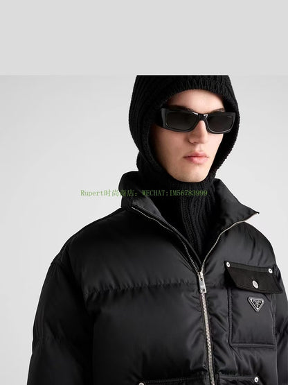 ru / 프라다 리나일론 포켓 다운 남성 패딩