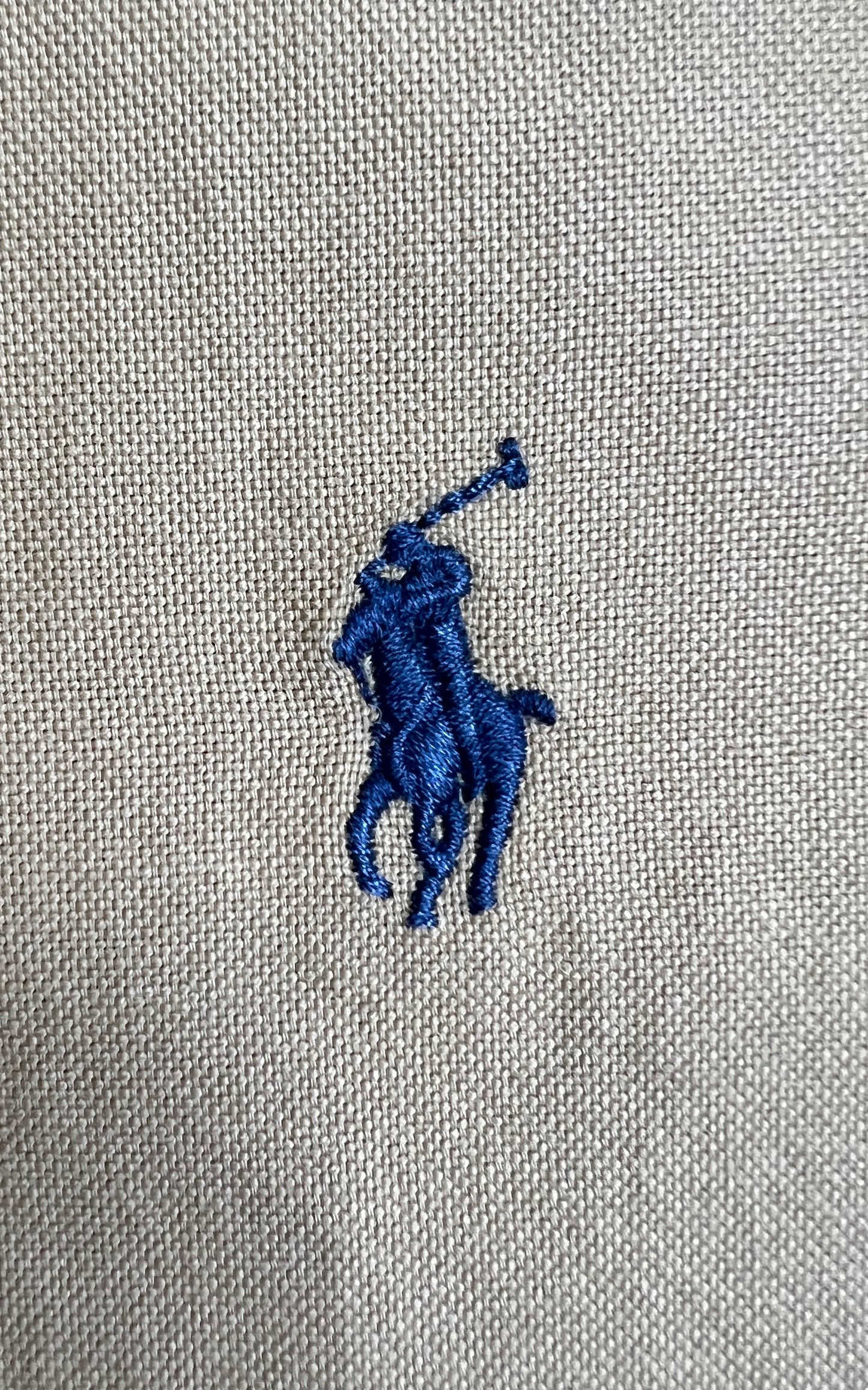 탑폴로 / 폴로 셔츠 , 클래식한 핏 카키색 옥스퍼드 셔츠