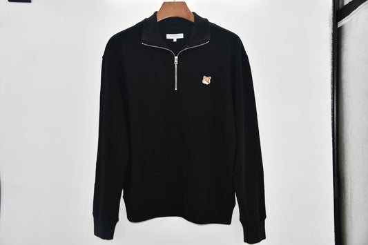 탑키츠네 / 메종키츠네 반집업 ,단홍폭스반하이넥후드