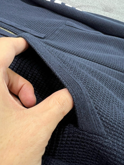 대리석 / 톰브라운 사선 완장 와플 후드 집업