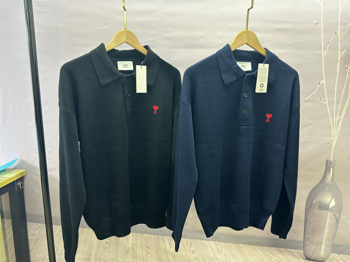 탑아미 / 아미 니트 카라 폴로티