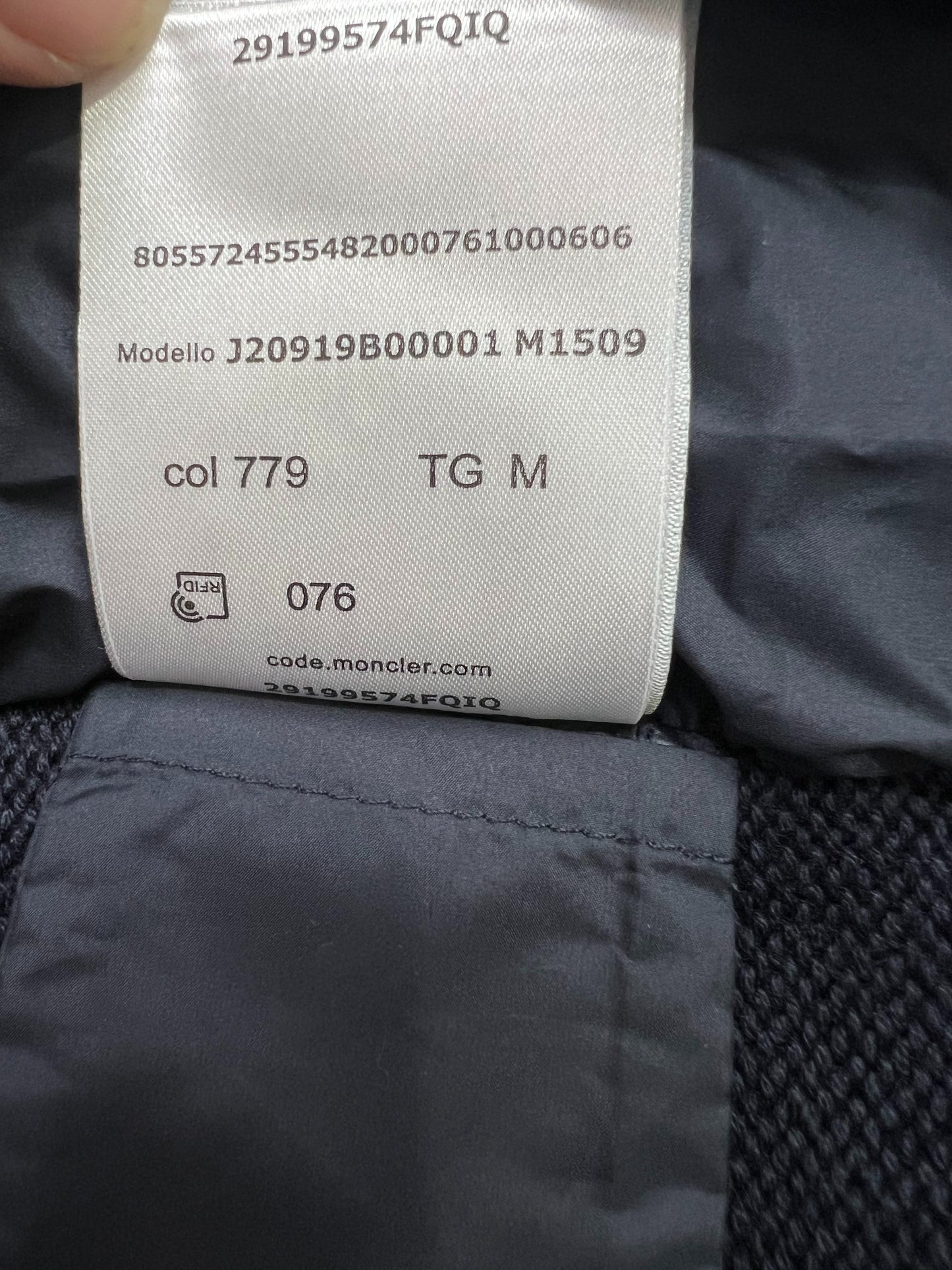 탑몽클 / MC 스트라이프 커프 면 카디건