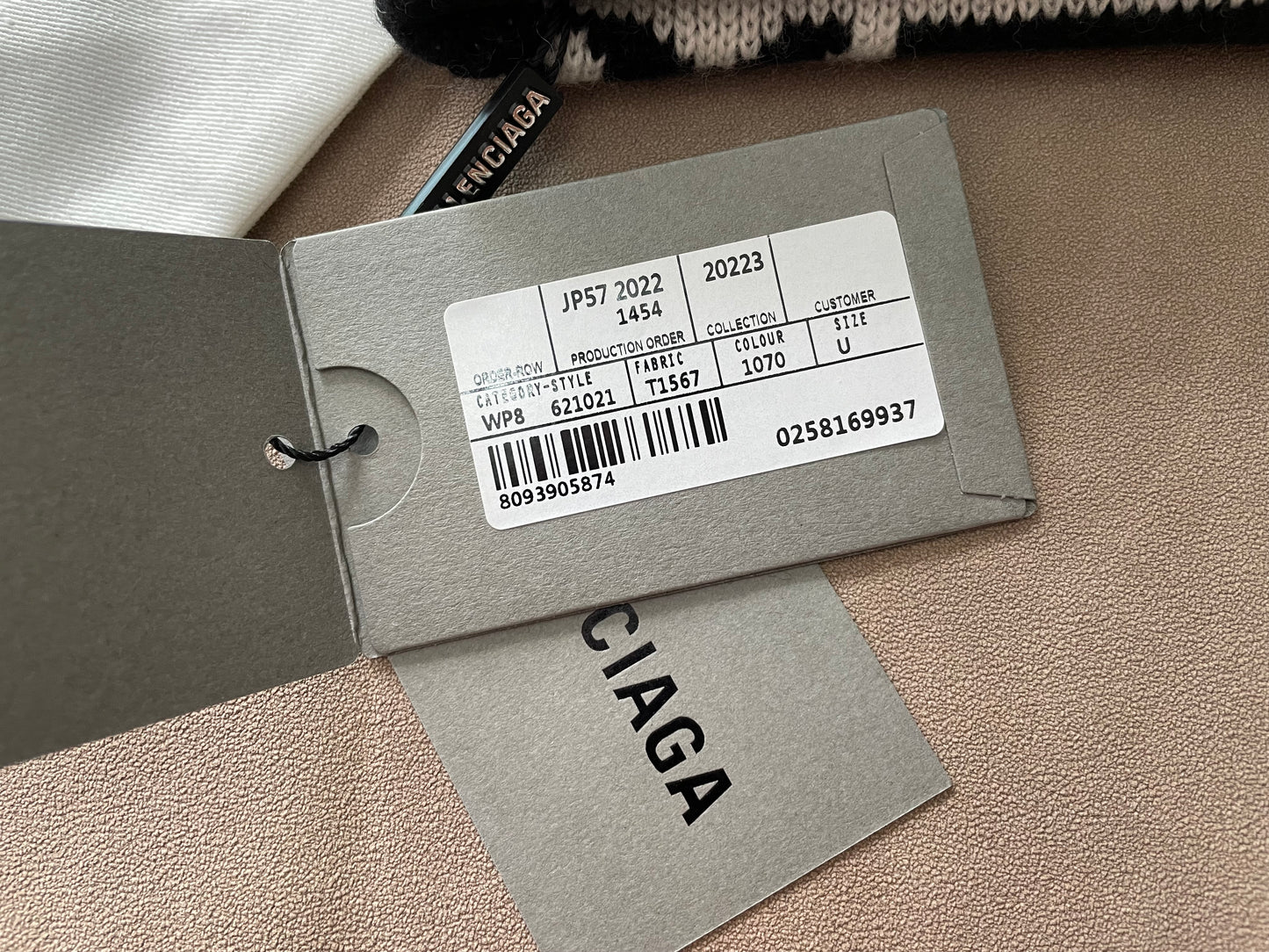 웨이브/발렌시아가 모자