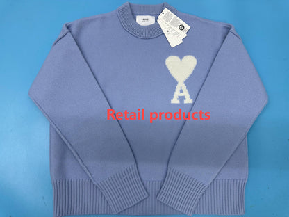 탑아미 / 아미 메리노울  라운드 스웨터