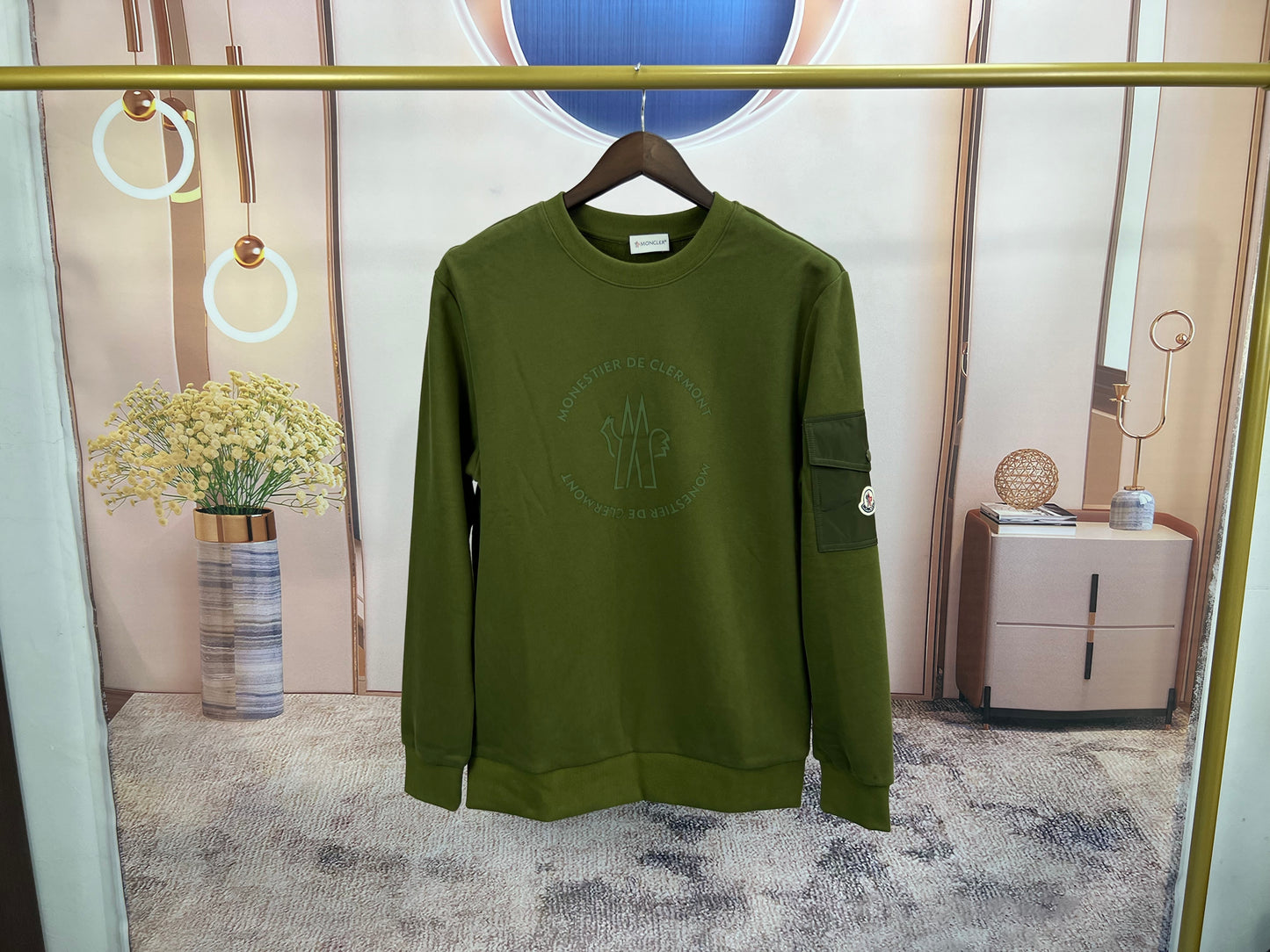 탑몽클 / MC 작업복 라운드 맨투맨