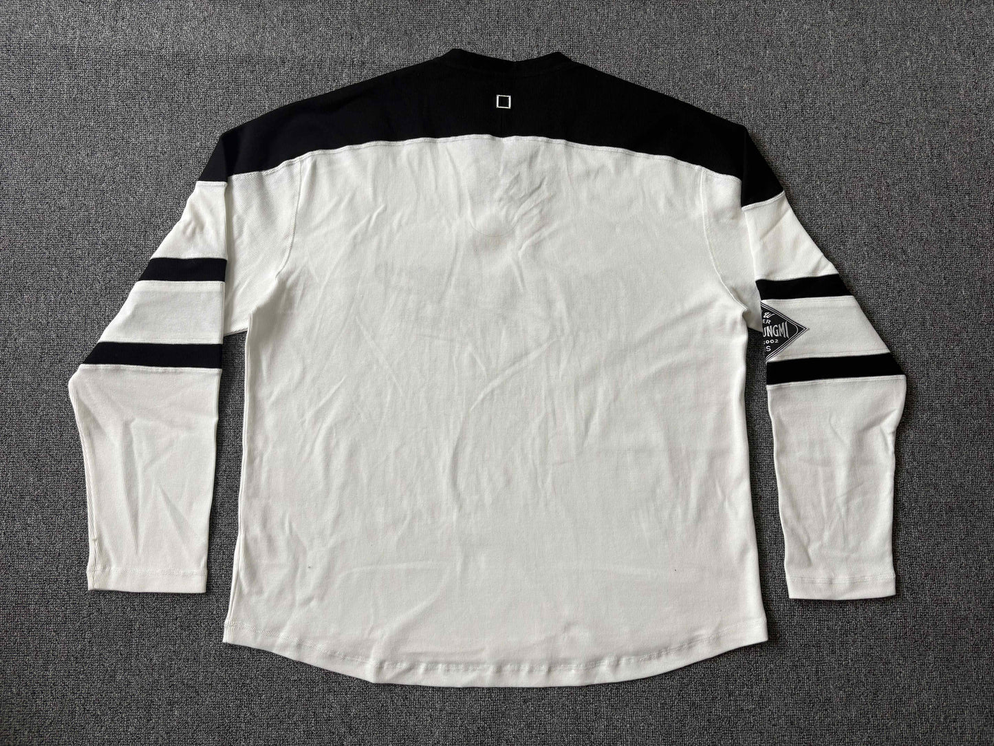 베어 / 우영미 럭비티 , WOO-5291 럭비 유니온 긴팔 화이트