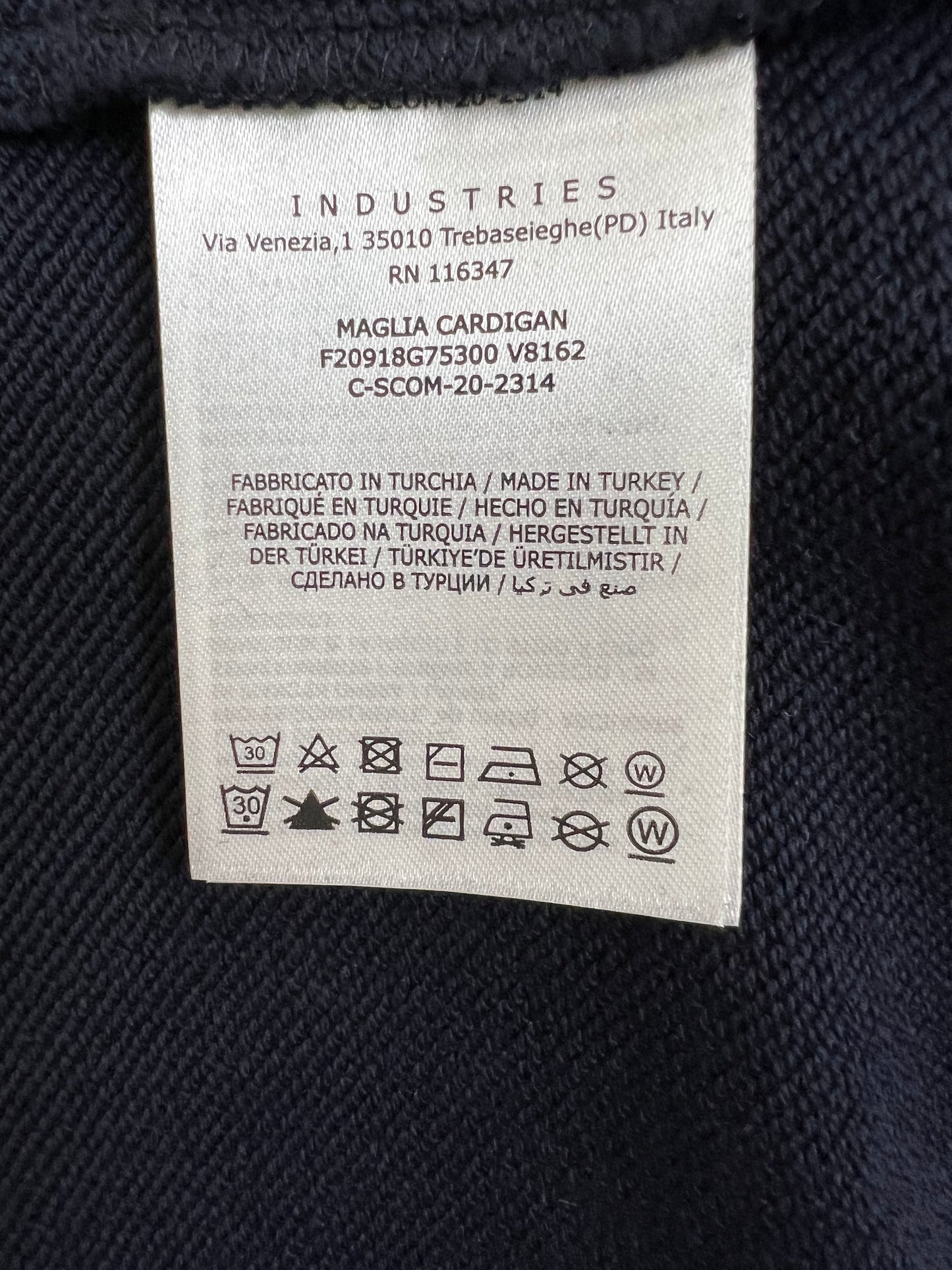 탑몽클 / MC 반사성 스트라이프 스웨츠셔트