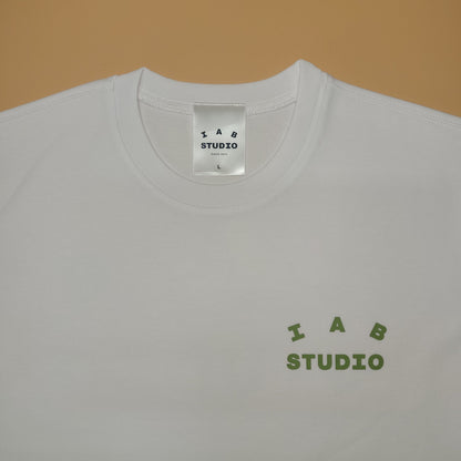 탑아이앱 / 아이앱 티셔츠 화이트 라이트 그린