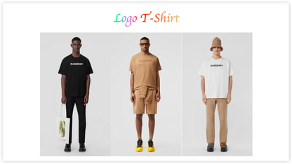 탑몽클x / 버버리 Flocking  남성 반팔 티셔츠