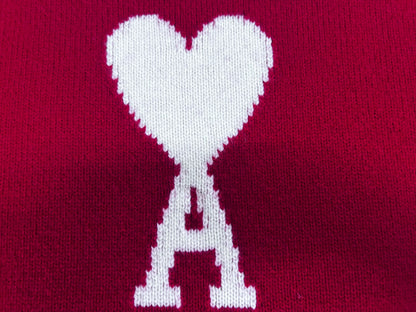 탑아미 / 아미 캐시미어 화이트 빅 사이즈 스웨터