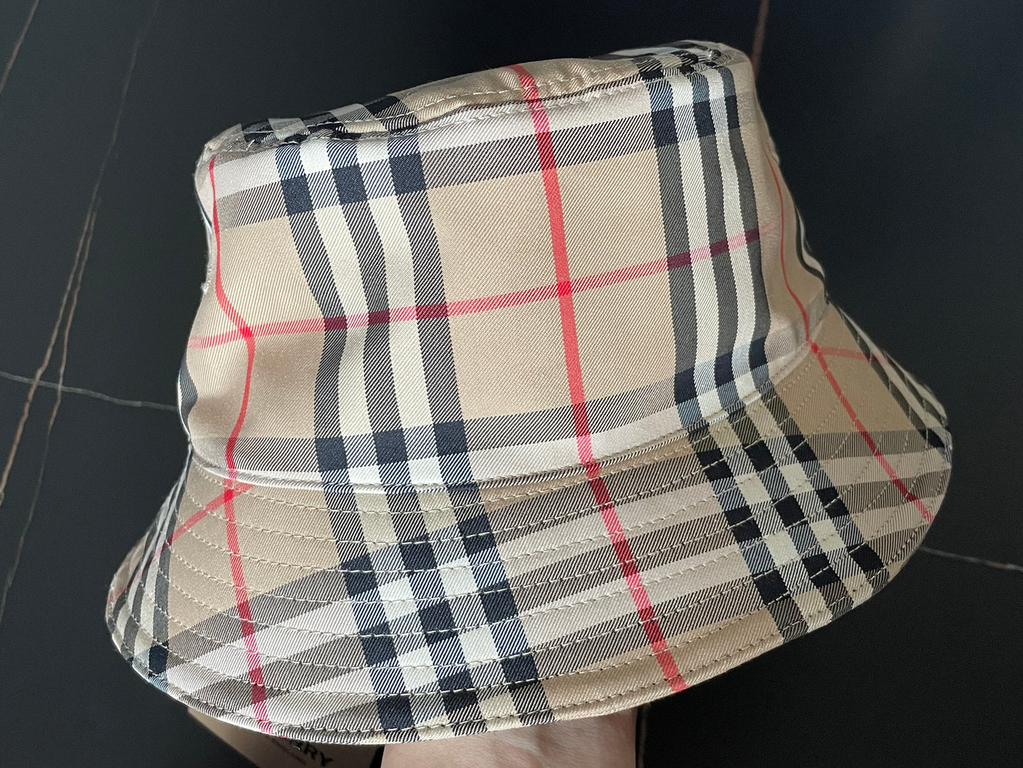 웨이브/버버리 모자