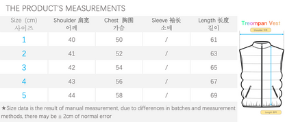 탑몽클X  / MC 무광 패딩 조끼