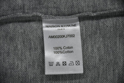 탑키츠네 / 메종키츠네 남여공용 삼색폭스 반팔 폴로셔츠