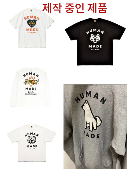 kka / 휴먼메이드 반팔티 ,  HUMAN MADE Jindo dog