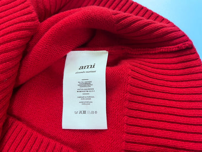 탑아미 / 아미 캐시미어 화이트 빅 사이즈 스웨터