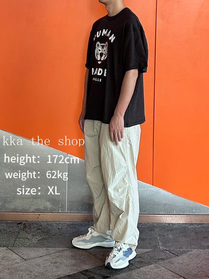 kka / 휴먼메이드 반팔티 ,  HUMAN MADE Tiger short sleeve black