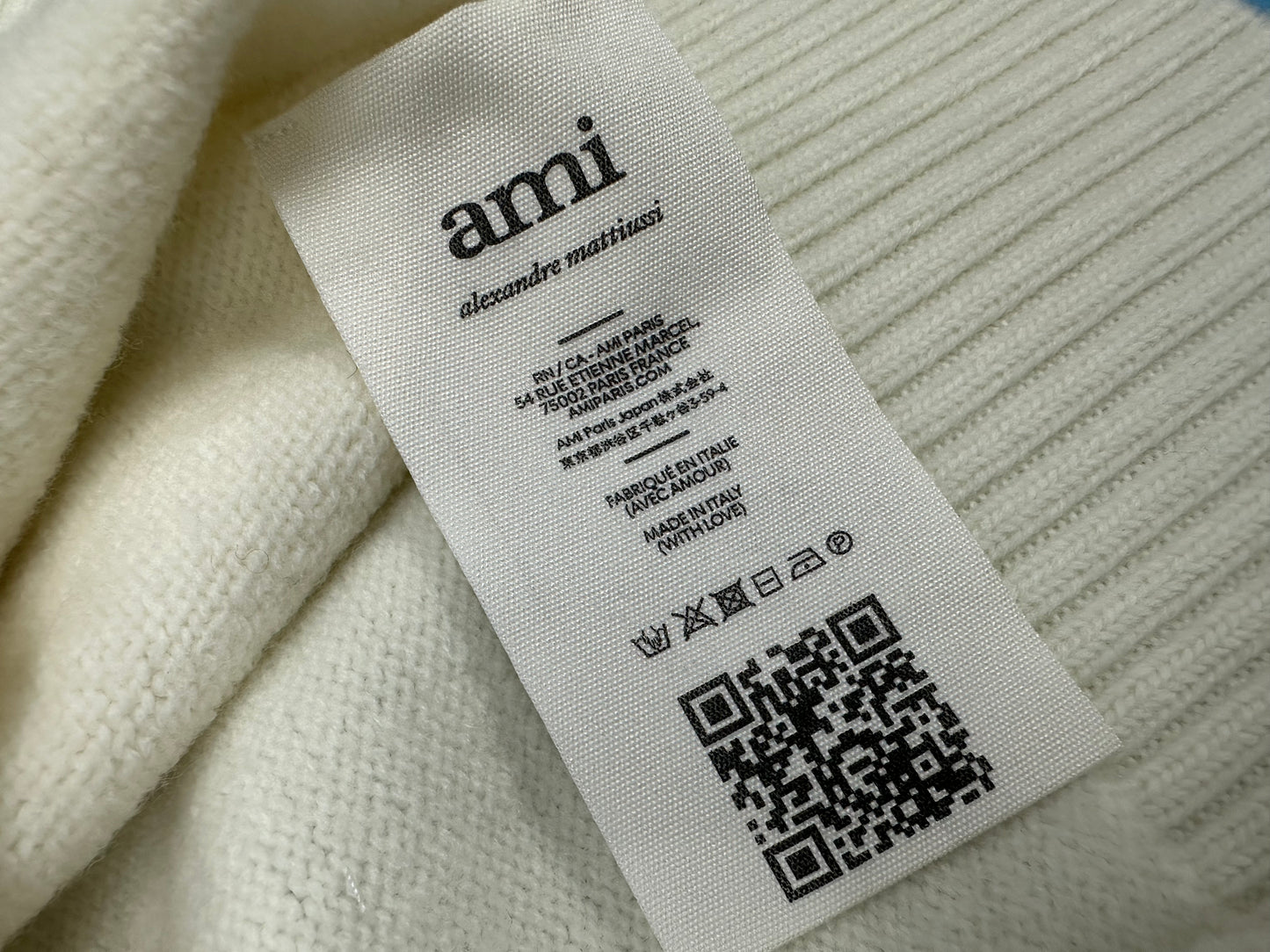 탑아미 / 아미  24 레드 빅로고 라운드 니트