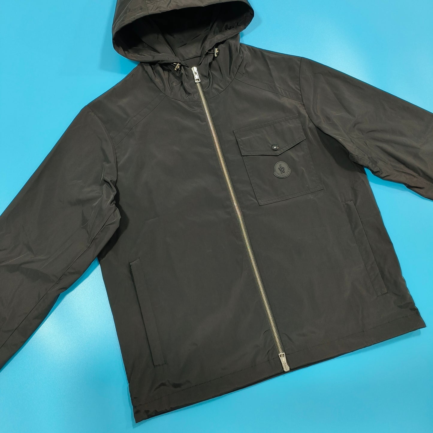 탑몽클X  / MC 메탈 레더 기능성 재킷