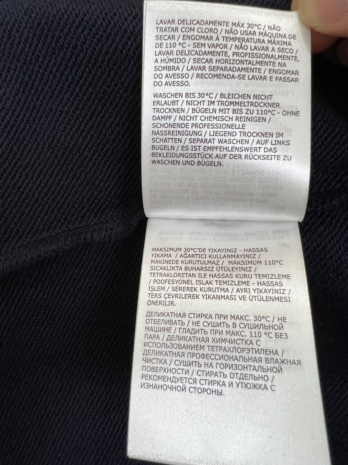 탑몽클 / MC 반사성 스트라이프 스웨츠셔트