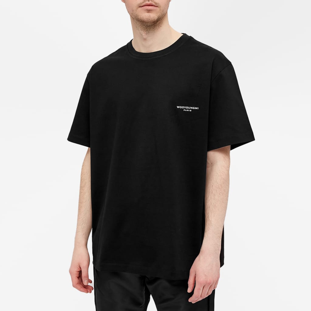 탑우영미 / 우영미 반팔티 , Wooyoungmi 광감온 변색 꽃 순면 반팔 티