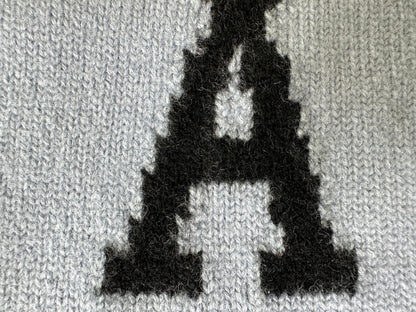 탑아미 / 아미 스틸 블루 울 스웨터