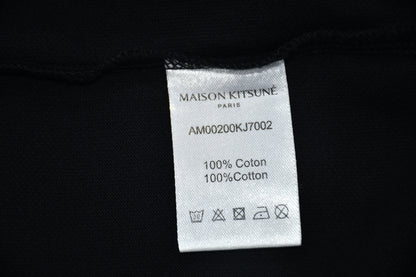 탑키츠네 / 메종키츠네 남여공용 삼색폭스 반팔 폴로셔츠