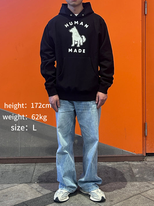 kka / 휴먼메이드 후드티 , jindo dog 후드티
