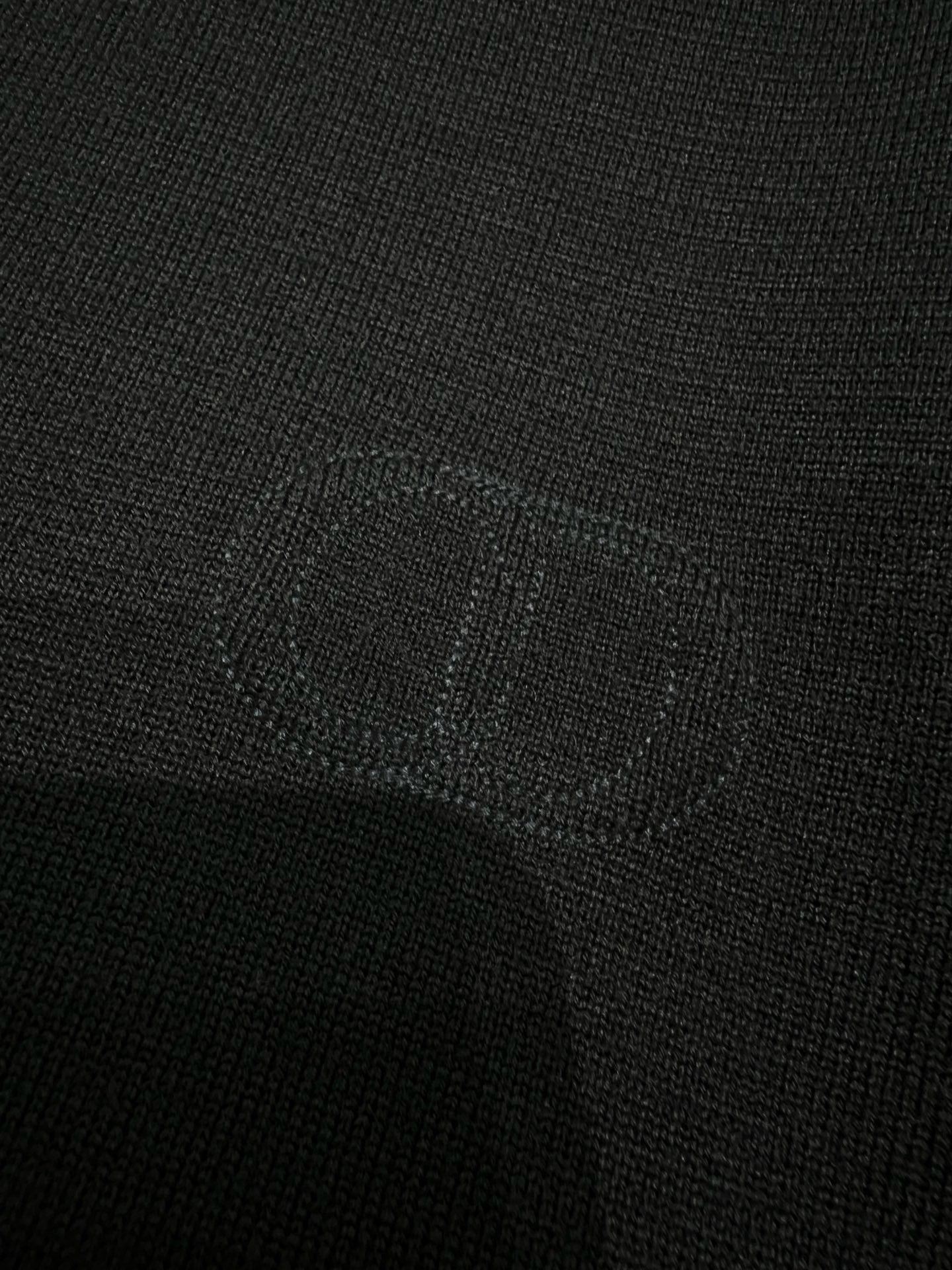 대리석 / 디올 CD 로고 울 블렌드 니트 집업