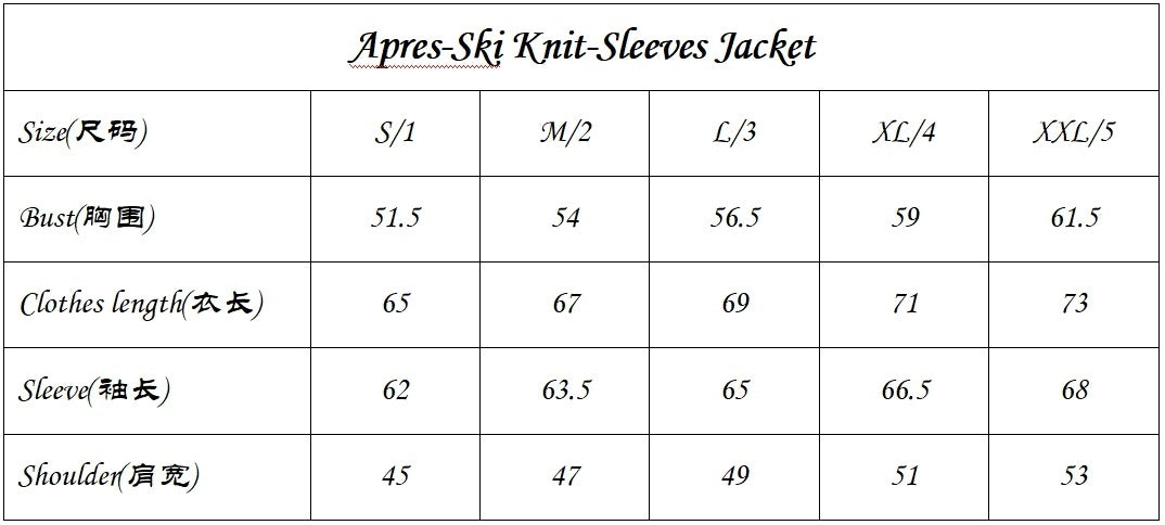 탑몽클  / MC 에이프레스 스키니트 소매 패딩