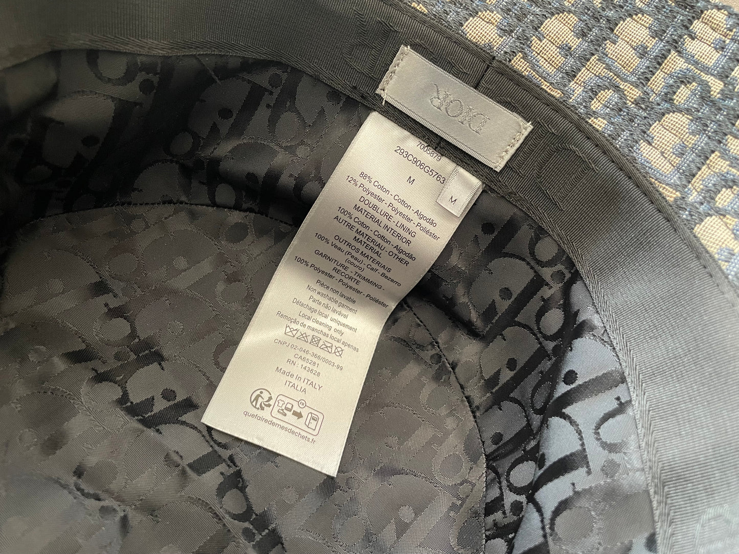 웨이브/디올 모자