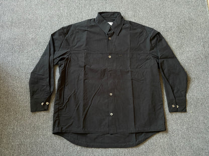 베어 / 우영미 블랙 셔츠 , WOO-5293 25년 블라우스흑색