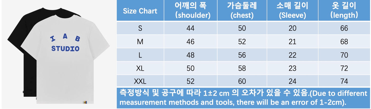 탑아이앱 / 아이앱 10 주년 티셔츠 화이트/ 블랙/ 10주년 기념 티셔츠