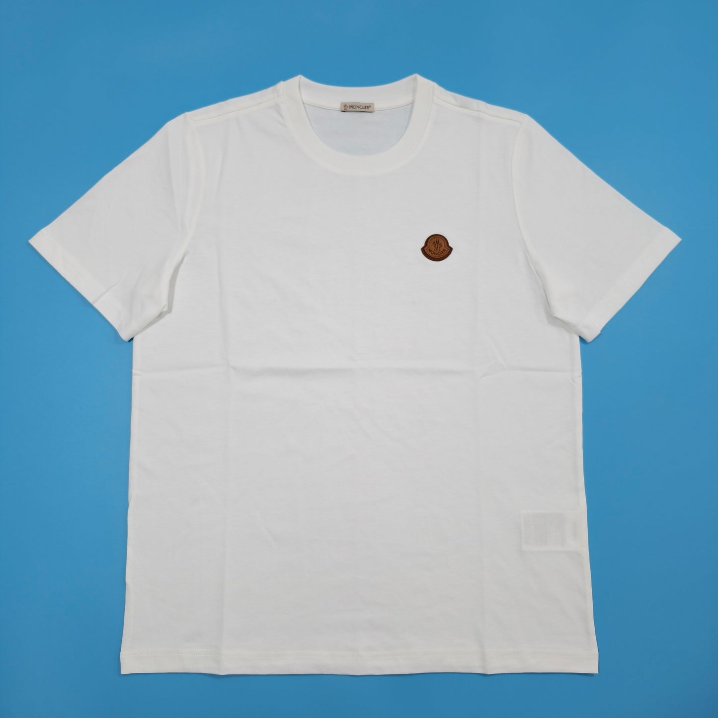 탑몽클X  / MC 브라운 더블 스탬프 티셔츠