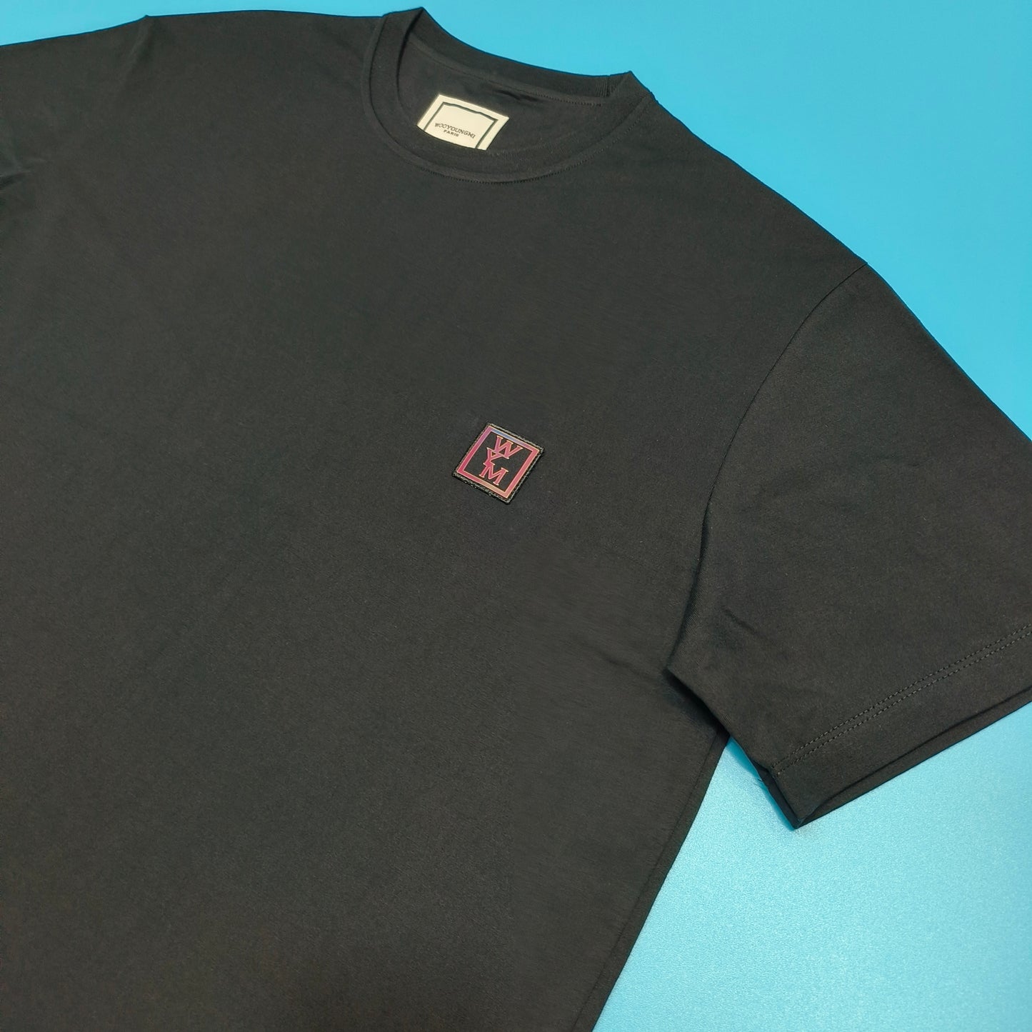 탑우영미 / 우영미 반팔티 , 홀로그램 로고 티셔츠