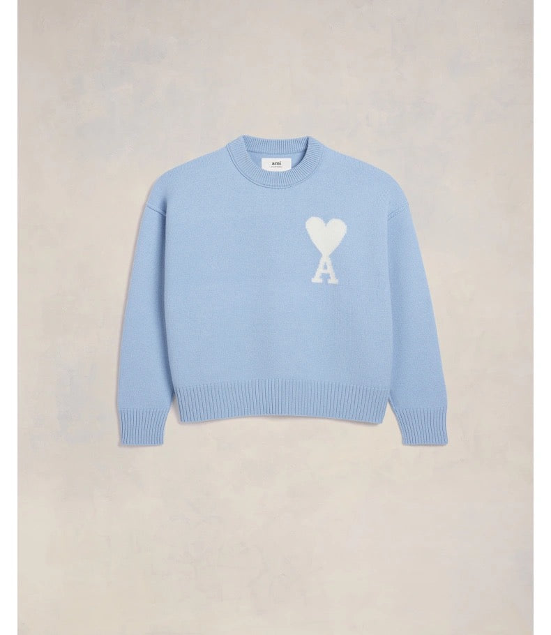 탑아미 / 아미 메리노울  라운드 스웨터