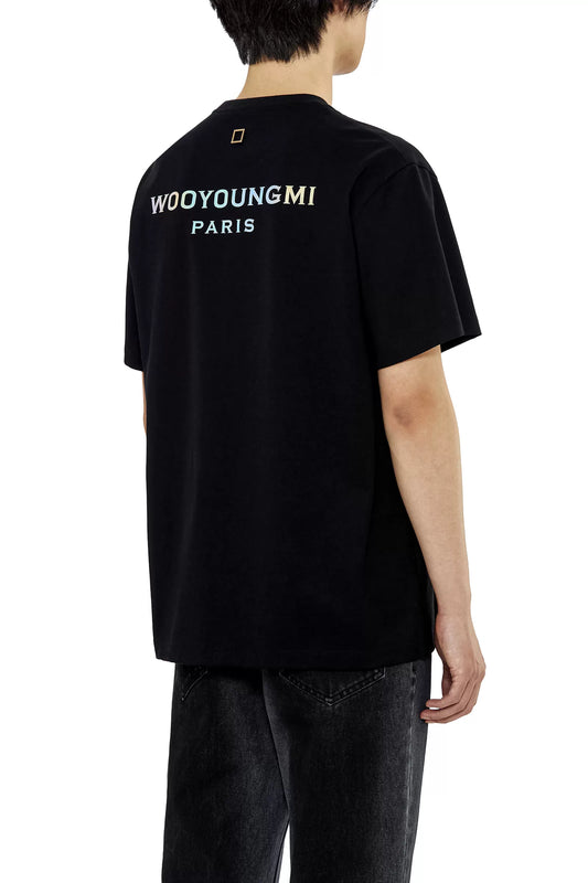 탑우영미 / 우영미 반팔티 , 홀로그램 로고 티셔츠