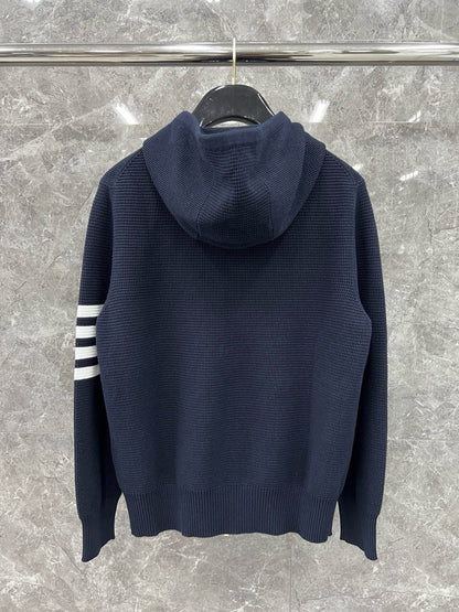 대리석 / 톰브라운 사선 완장 와플 후드 집업