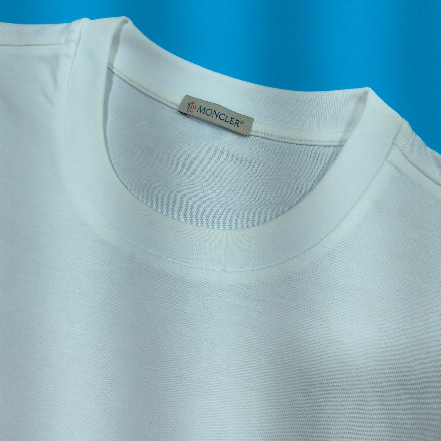 탑몽클X  / MC 브라운 더블 스탬프 티셔츠