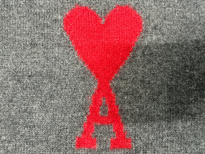 탑아미 / 아미  24 레드 빅로고 라운드 니트