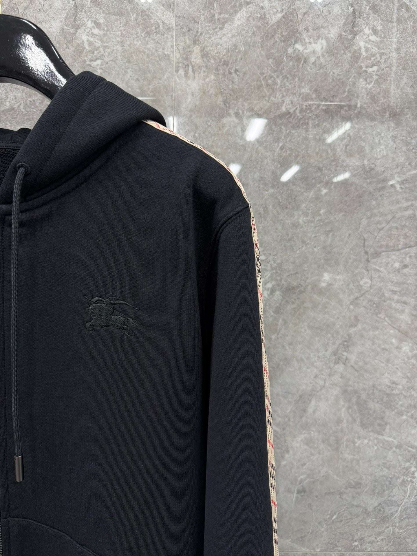 대리석 / 버버리 지퍼 후드